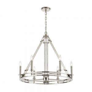 Bergamo 6 Light Chandelier - 29