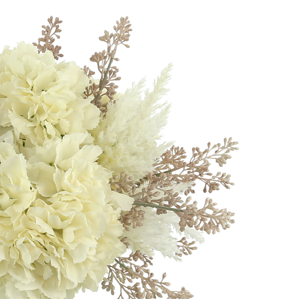 Hydrangea, Eucalyptus And Pampas