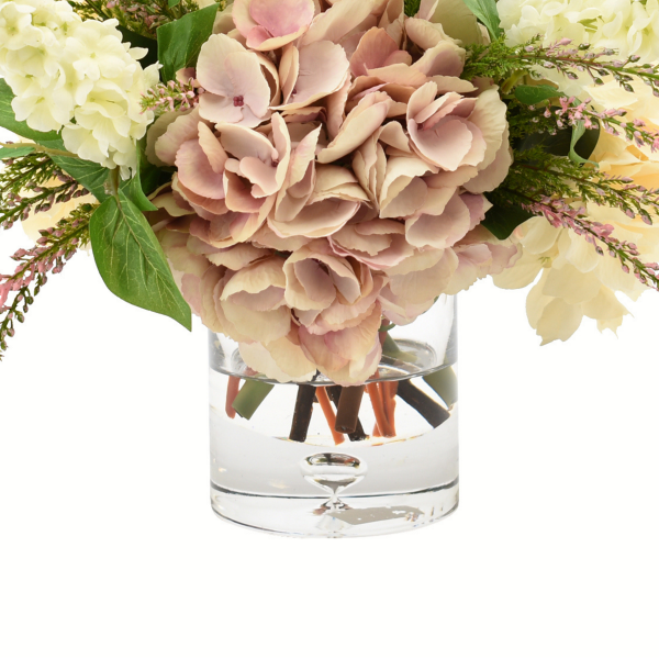 Assorted Hydrangea In Vase