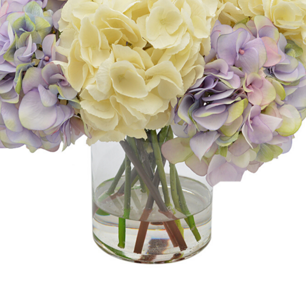 Assorted Hydrangea In Vase