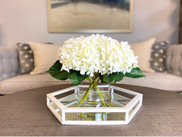 Hydrangea In Vase