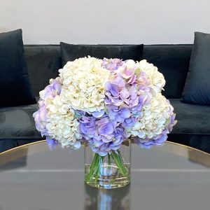 Assorted Hydrangea In Vase