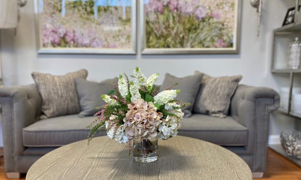 Assorted Hydrangea in Vase