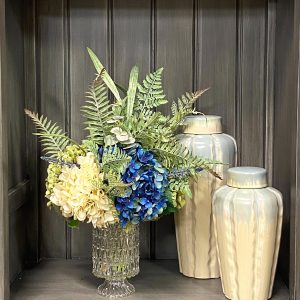 Assorted Hydrangea In Vase