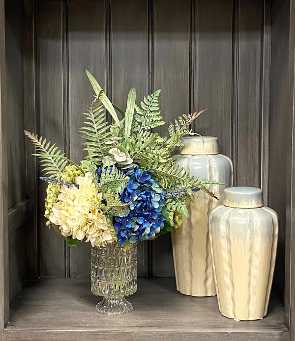 Assorted Hydrangea In Vase