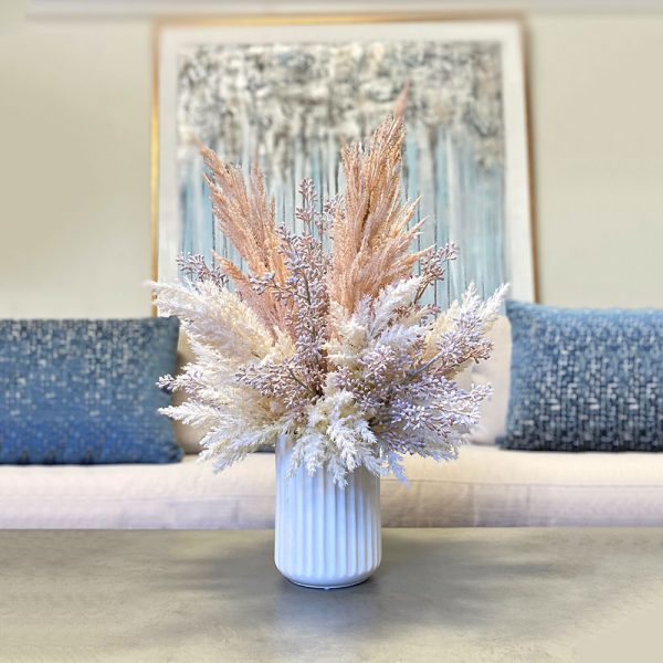 Pampas In A Ceramic Vase