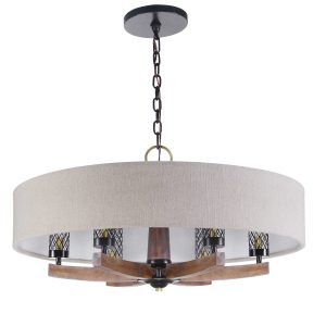 Woodall 6 Light Chandelier