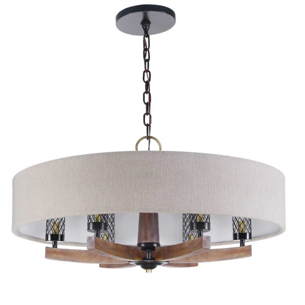 Woodall 6 Light Chandelier