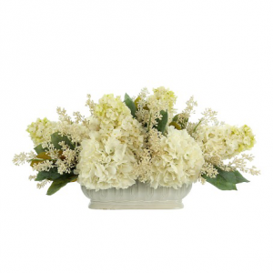 Assorted Hydrangea in Planter