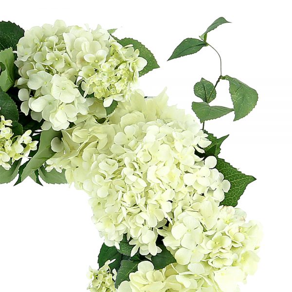Hydrangea Wreath with Buds - Image 3