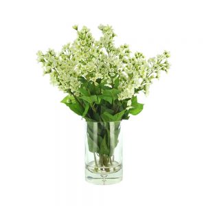 Bouvardia In Glass Vase