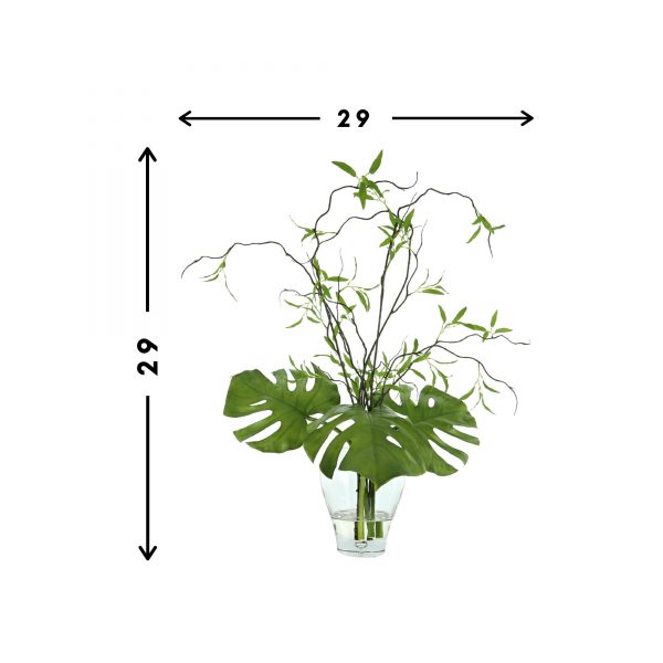 Philo Leaf and Willow Branch Arrangement