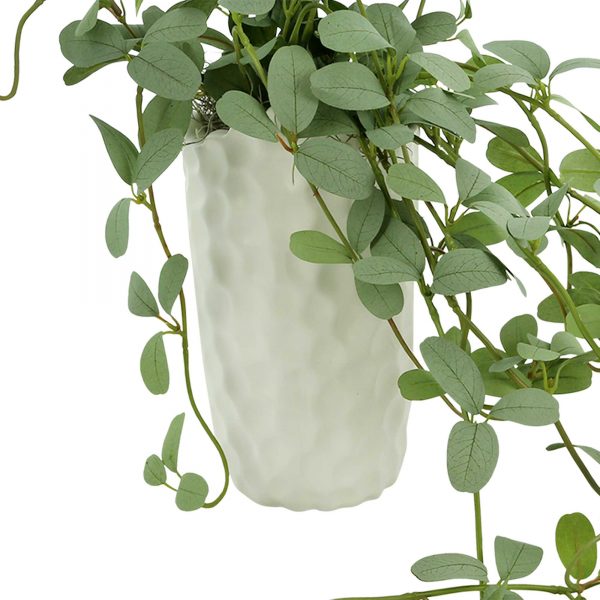 Green Ivy Arrangement in Ceramic Vase