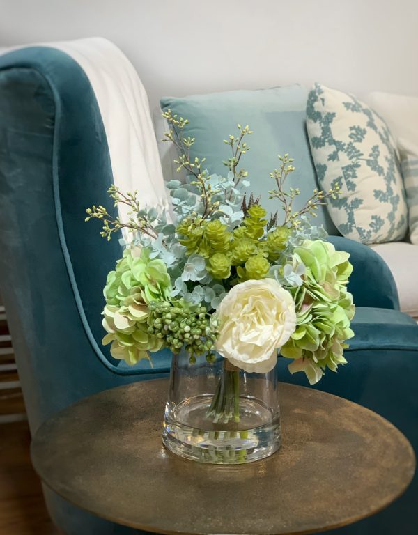 Floral Arrangement with Peonies, Hydrangeas and Succulents - Image 7