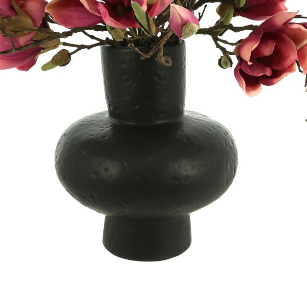 Magnolias Arranged in Ceramic Vase - Image 3