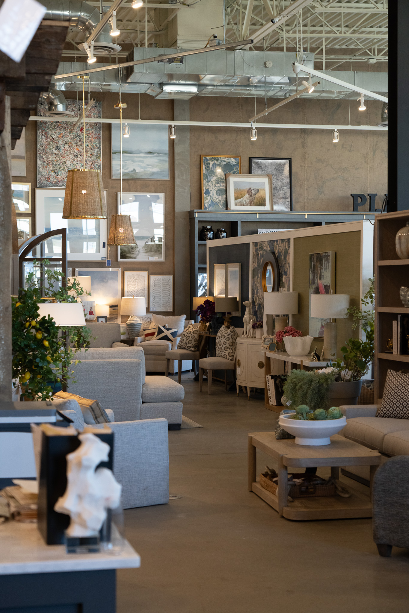Platypus Home furniture showroom in Shrewsbury, NJ